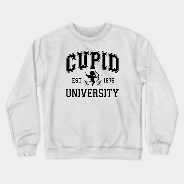 Cupid University Crewneck Sweatshirt by Pop Cult Store